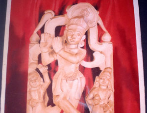Potrait Rangoli by Minar Patil