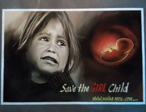 Save The Child Girl by Minar Patil